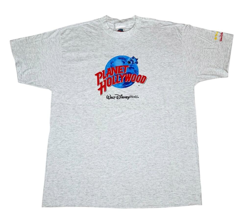 Vintage 90s Disney World Planet Hollywood T-Shirt